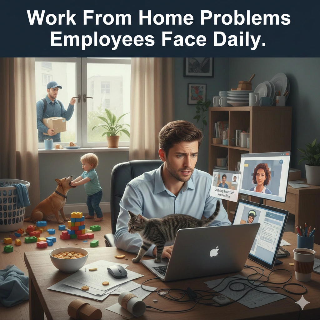 Work From Home Problems Employees Face Daily