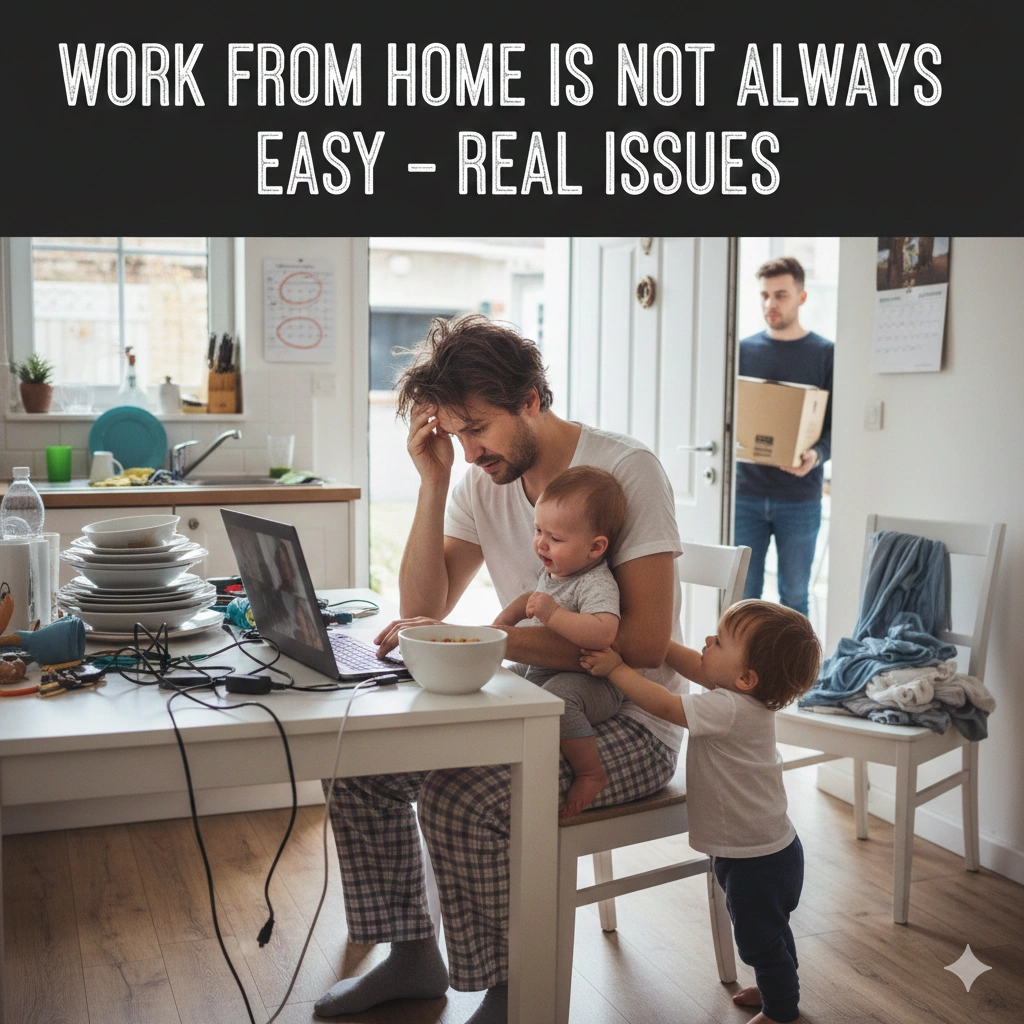Work From Home Is Not Always Easy – Real Issues