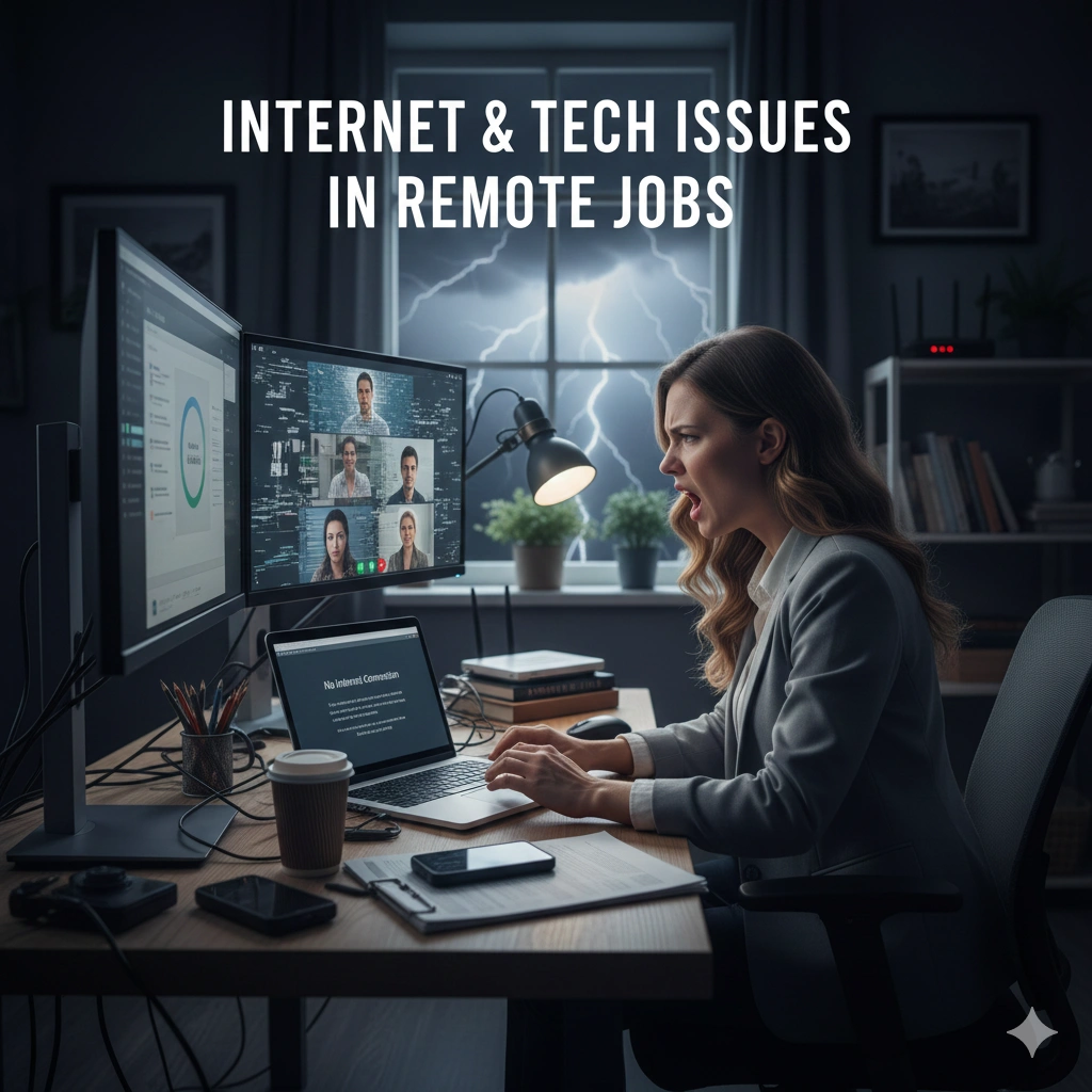 Internet & Tech Issues in Remote Jobs