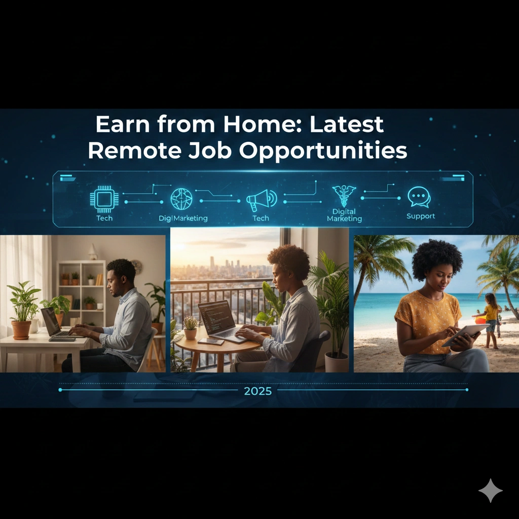 Earn from Home: Latest Remote Job Opportunities